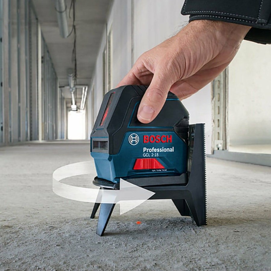 Home * | Discount Prices Bosch Laser Measuring Red Crossline Gcl215 0601066E02