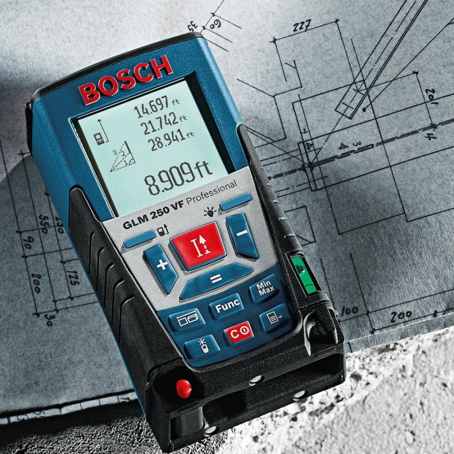 Home * | Online Discount Bosch Laser Measuring 250M Range Finder Glm250Vf