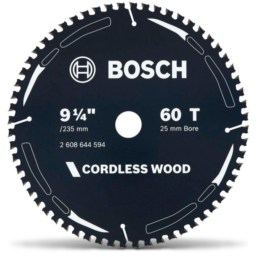 Home * | 30%-70% Off Bosch 235Mm 60T Tct Circular Saw Blade For Wood Cutting Cordless Wood