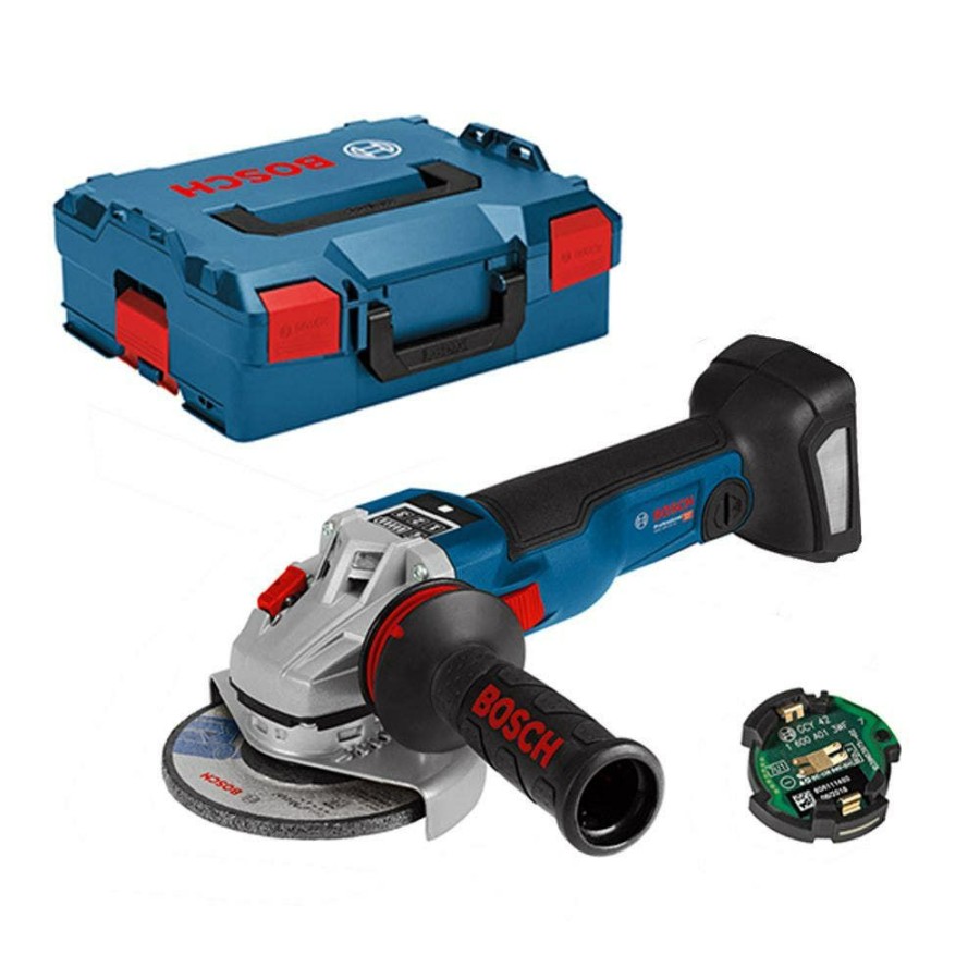 Home * | Top Selling Bosch 18V Brushless 125Mm Angle Grinder W. Case Skin Gws 18V-10 Sc 06019G340B