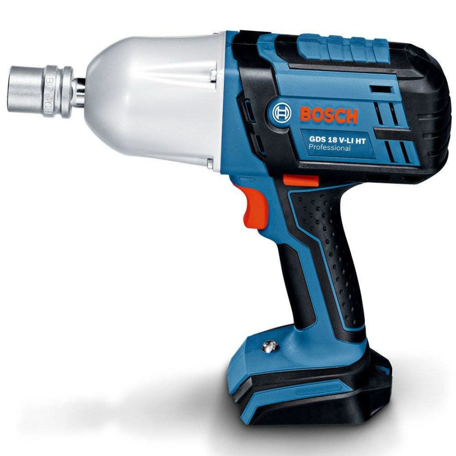 Home * | Discount Prices Bosch 18V 1/2Inch Impact Wrench Skin Gds 18V-Li Ht 06019B1300