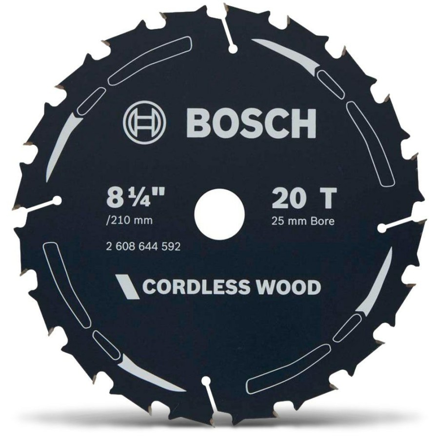 Home * | Lower Selling Prices Bosch 210Mm 20T Tct Circular Saw Blade For Wood Cutting Cordless Wood