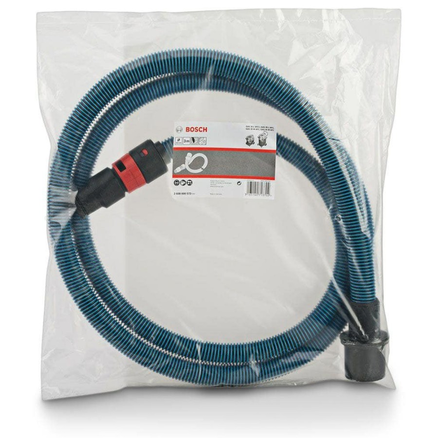 Home * | Online Discount Bosch 3M 22Mm Antistatic Vacuum Hose 2608000572