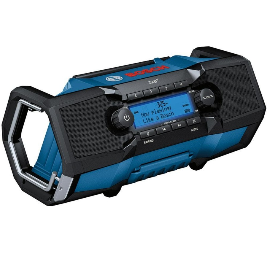 Home * | The Varied Pattern Bosch 18V Bluetooth & Dab+ Worksite Radio Skin Gpb 18V-2 Sc 06014A3140