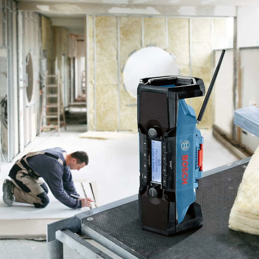 Home * | The Varied Pattern Bosch 18V Bluetooth & Dab+ Worksite Radio Skin Gpb 18V-2 Sc 06014A3140