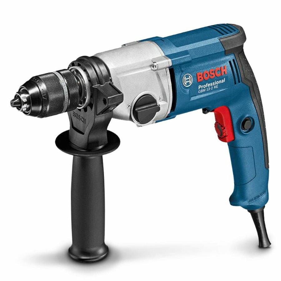 Home * | Fashionable Bosch 750W 13Mm Rotary Drill Gbm 13-2 Re 06011B2040