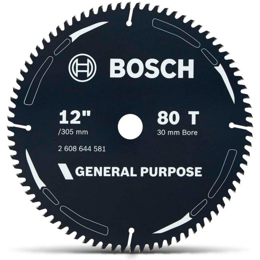 Home * | Brilliant Design Bosch 305Mm 80T Tct Circular Saw Blade For Wood Cutting General Purpose