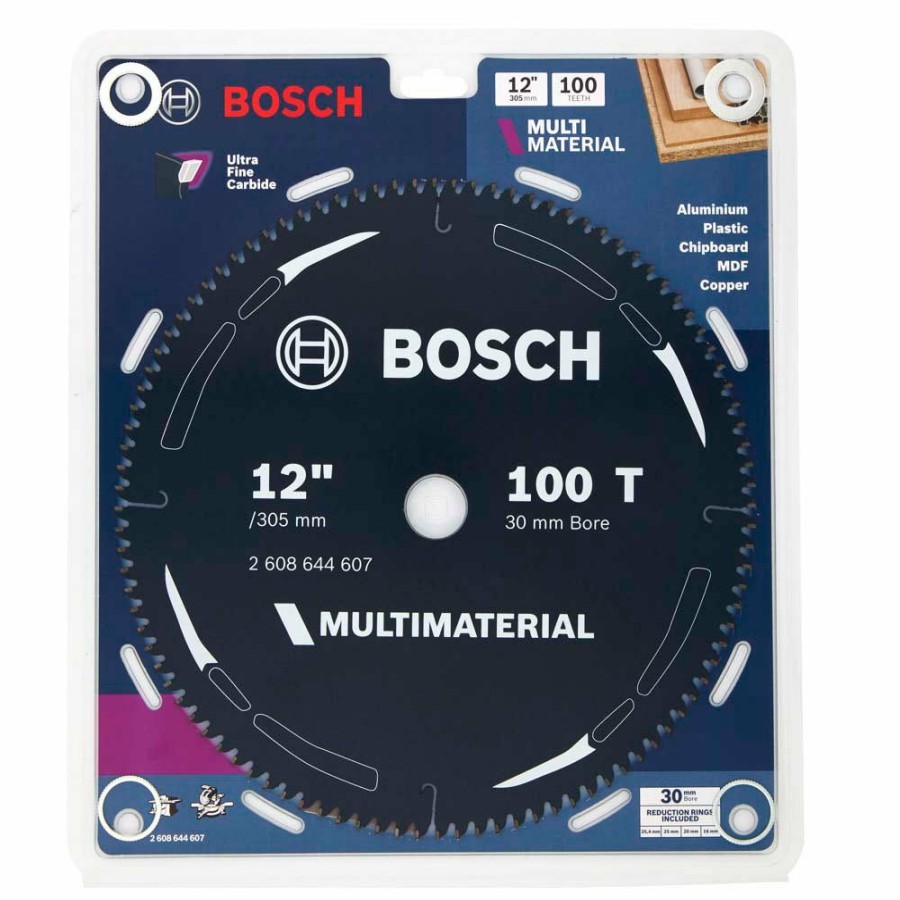 Home * | Best Sale Bosch 305Mm 100T Tct Circular Saw Blade For Multi-Purpose Cutting Multimaterial