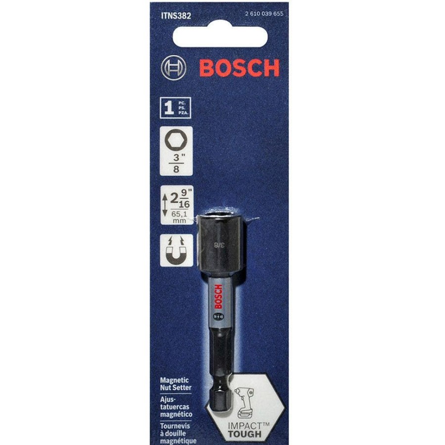 Home * | Quick Delivery Bosch 3/8Inch X 65Mm Magnetic Power Nutsetter Impact Tough