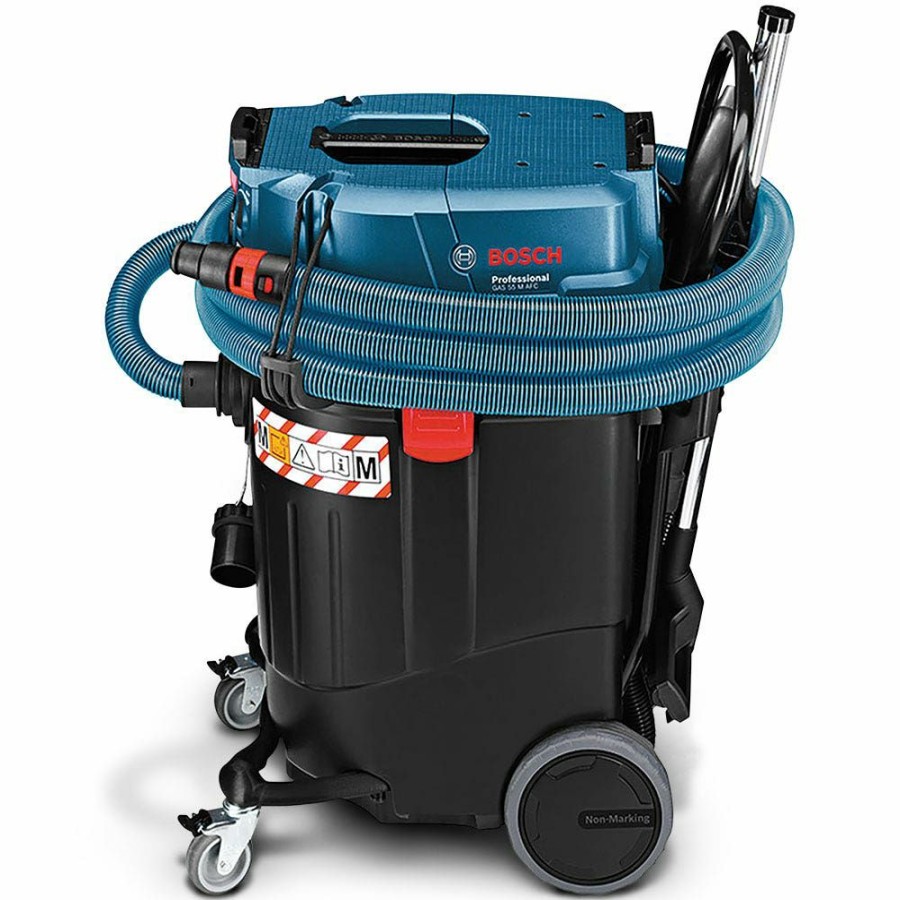 Home * | Cheap Online Bosch 1380W 55L M-Class Wet/Dry Vacuum Extractor Gas 55 M Afc 06019C3340