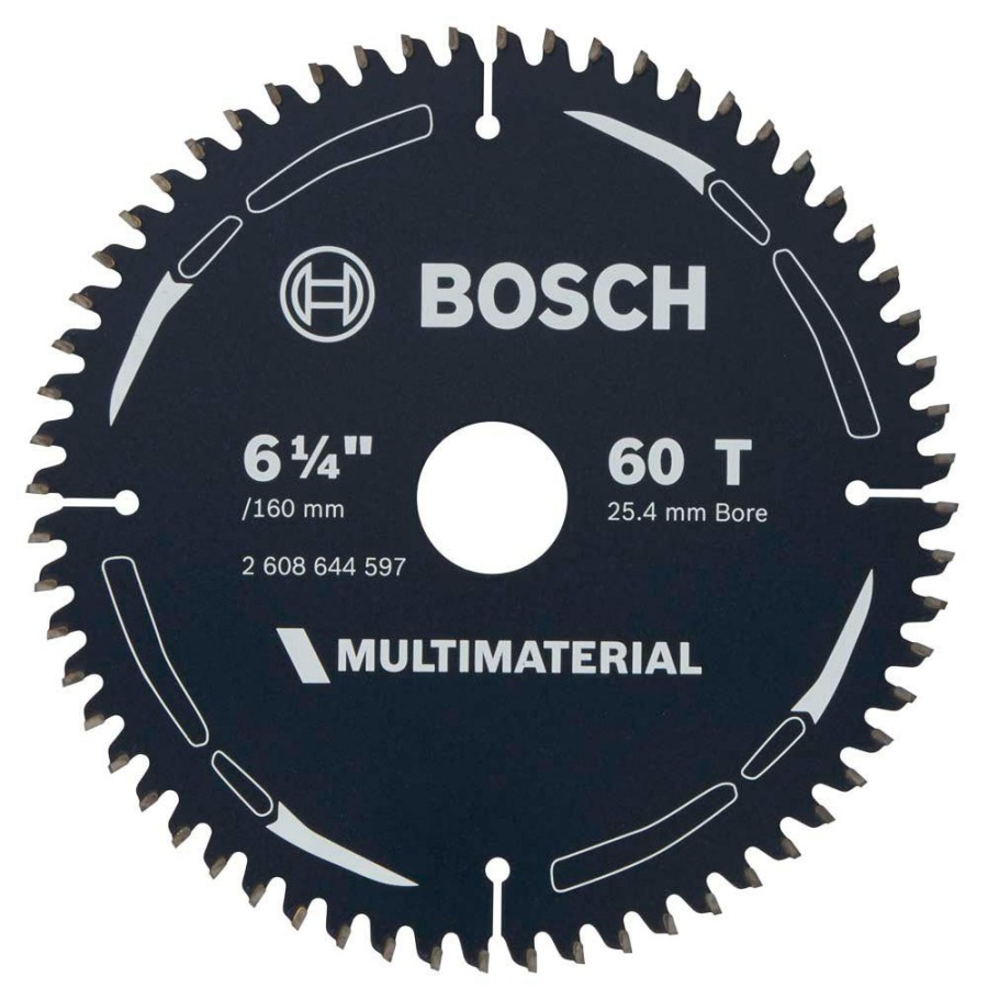 Home * | Lower Prices Bosch 160Mm 60T Tct Circular Saw Blade For Multi-Purpose Cutting Multimaterial