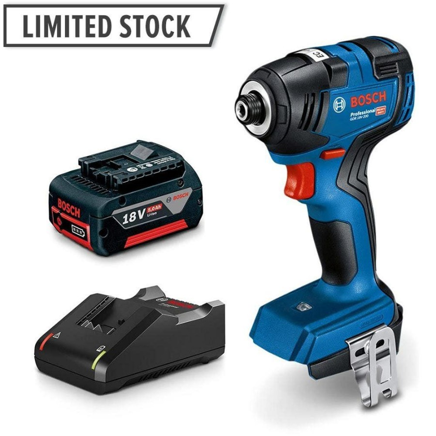 Home * | Quick Delivery Bosch 18V Brushless 1/4 1 X 5.0Ah Impact Driver Kit 0615990M58