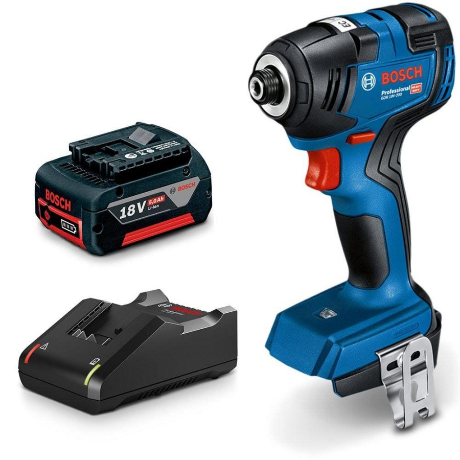 Home * | Quick Delivery Bosch 18V Brushless 1/4 1 X 5.0Ah Impact Driver Kit 0615990M58