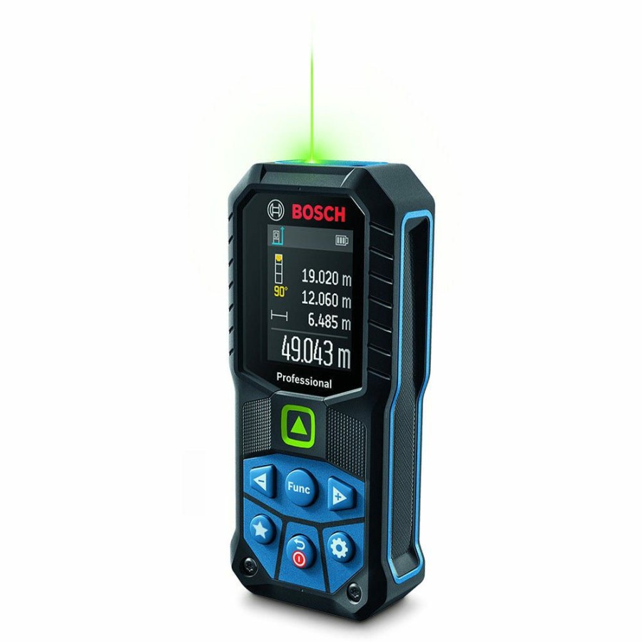 Home * | Lower Prices Bosch 50M Green Beam Distance Measurer Glm 50-23 G 0.601.072.Vk0