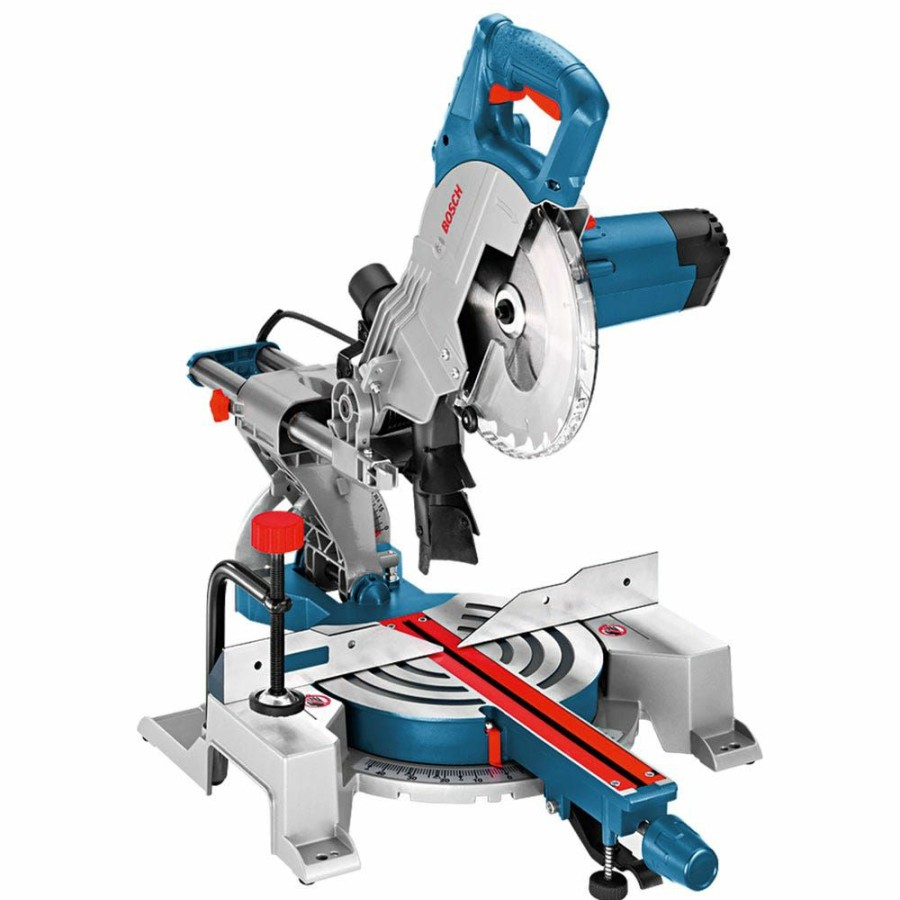 Home * | Discount Prices Bosch 1400W 216Mm Sliding Mitre Saw Gcm 800 Sj 0601B19040