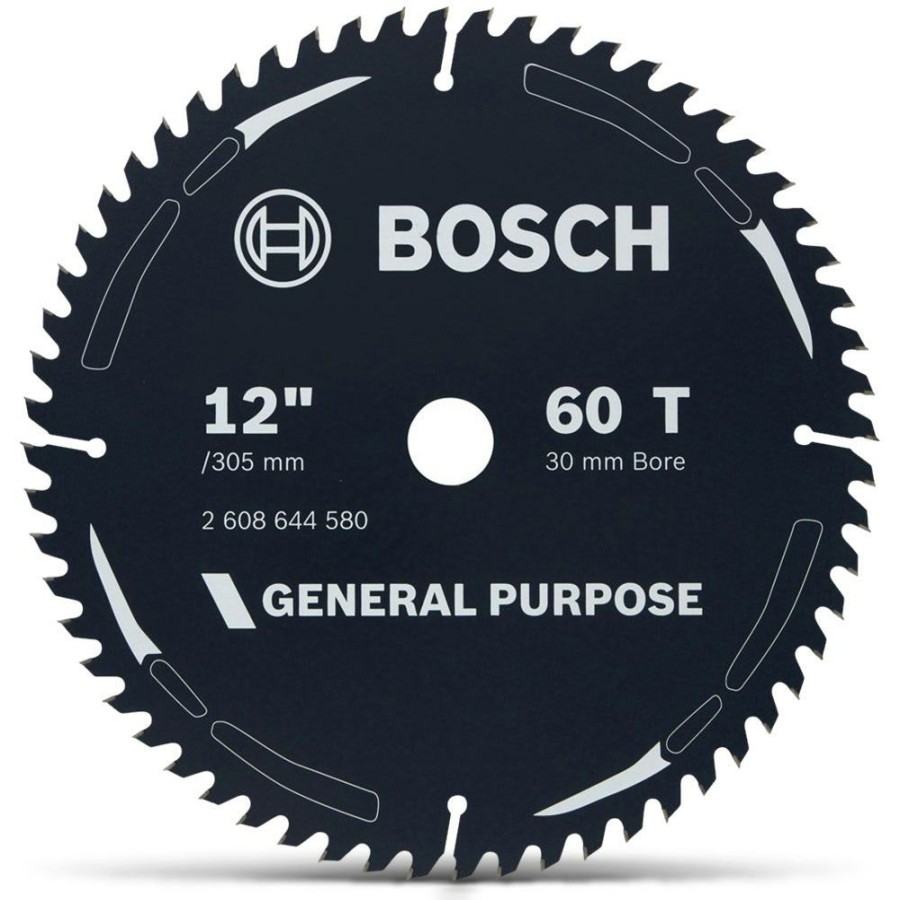 Home * | Half Price Bosch 305Mm 60T Tct Circular Saw Blade For Wood Cutting General Purpose