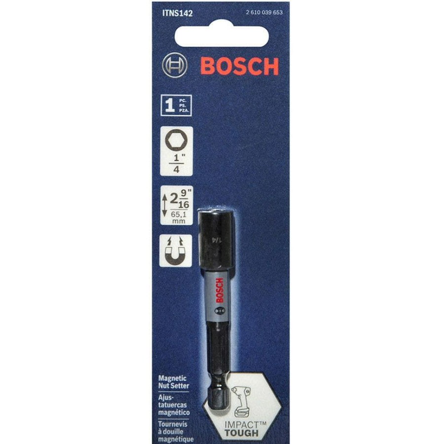 Home * | Special Style Bosch 1/4Inch X 65Mm Magnetic Power Nutsetter Impact Tough