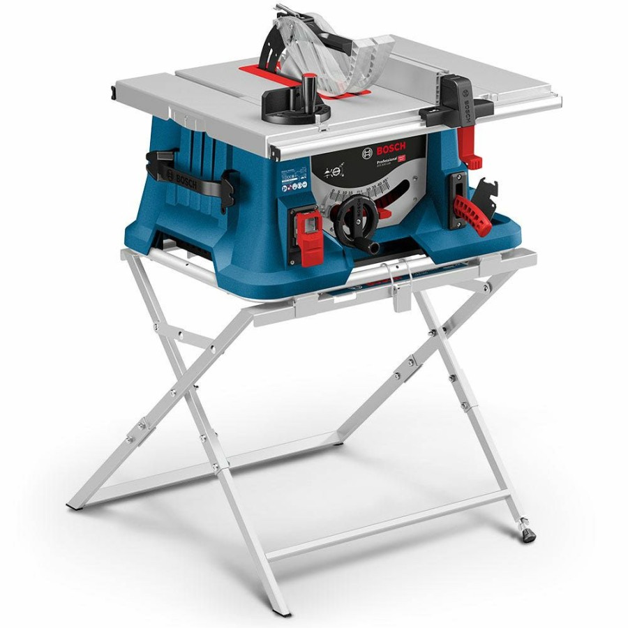 Home * | Best Sale Bosch 1600W 216Mm Table Saw W. Stand Gts 635-216 0601B42041