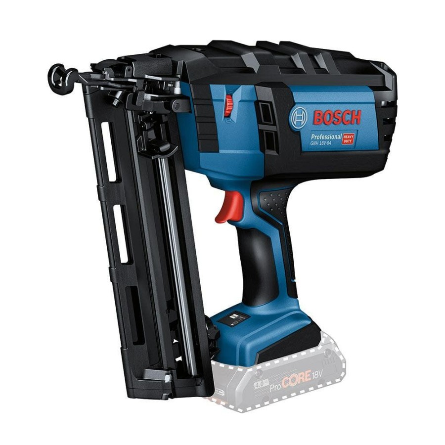 Home * | Cheap Online Bosch 18V 32-64Mm Finisher Nailer Skin Gnh 18V-64 M 0.601.481.040